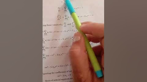 17th lecture on CH.1 Power Series for paper Special functions and integral transforms B.A/B.sc 4sem