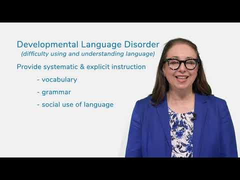 What is Developmental Language Disorder?