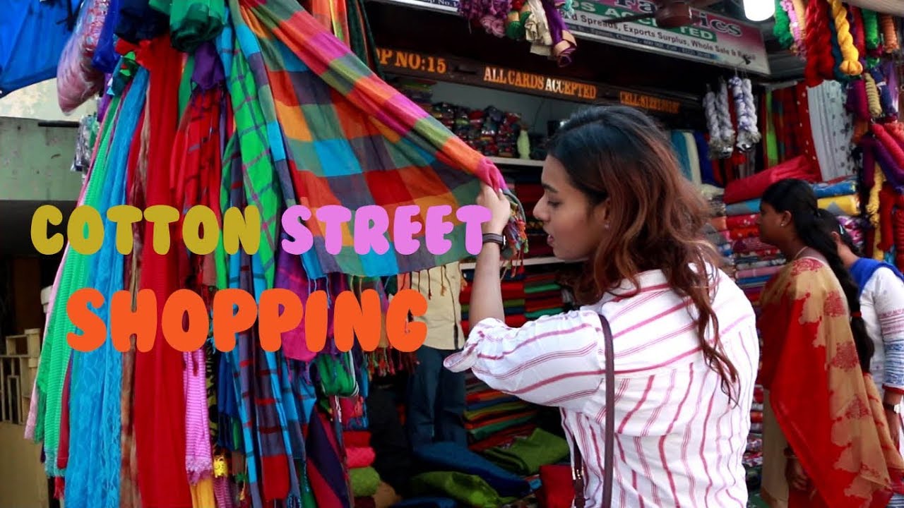 Street shopping in Chennai (cotton street)Guide+ Haul YouTube