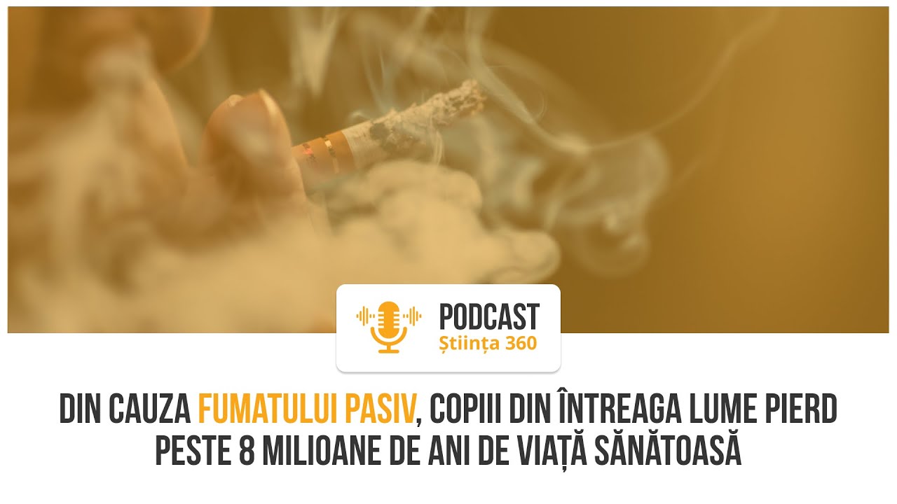 Fumatului Pasiv și Copiii - 8 mil. de ani de viață pierduți | Dr. Marius Geantă | 