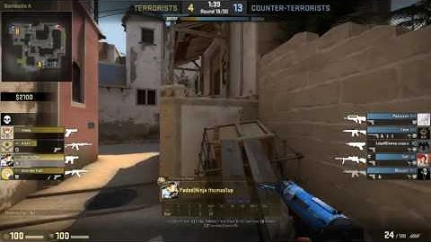 CSGO 1V5 ACE ON ECO ROUND