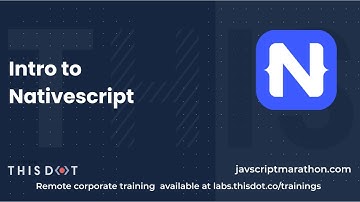 JavaScript Marathon: Intro to NativeScript
