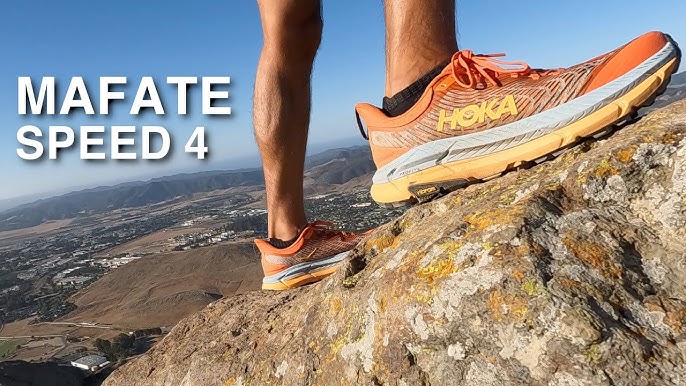 Hoka One One Mafate speed 3 Run on fire exlusivité i-Run