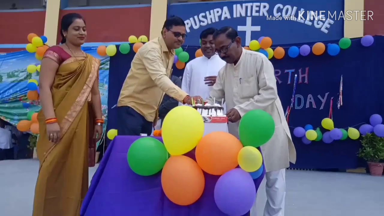 Special blessings Fr.Surendra lakra (Sant Pushpa  Inter college).