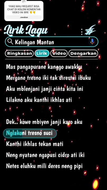 lirik lagu kelingan mantan 🎶🎧#liriklagu #fyp #lirikgoogle #fypシ゚viral  #kelinganmantan