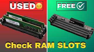 How to Check RAM Slots Used and Free in Windows 10/11 (Without Opening PC)