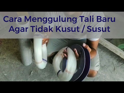 Video: Cara Menggulung Tali Ke Gulungan