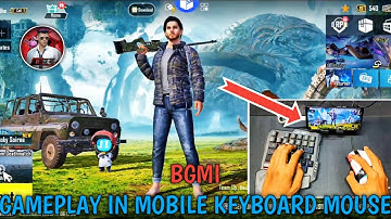 Finally BGMI Return | How to Play BGMI with Keyboard and Mouse in Mobile | Keyboard Mouse BGMI 😱