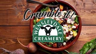 Roasted Root Vegetables with Yorkshire Wensleydale & Cranberries Cheese