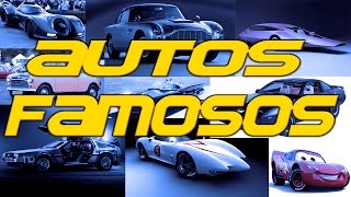 Los autos famosos del cine y algunos otros por su trayectoria.