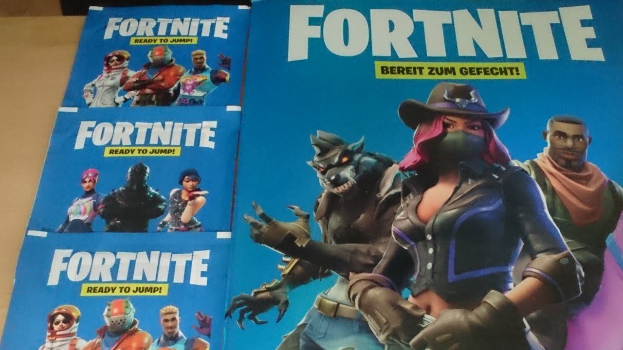FORTNITE Sticker Album 10 Es kann nur einen geben Uncutize YouTube