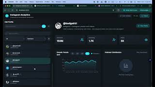 I Built a Real-Time Instagram Analytics Dashboard (Full Stack Project)
