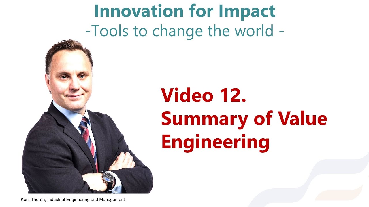 12. Summary of Value Engineering - YouTube