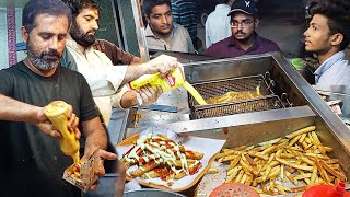 French Fries Street Food l Crispy Mayo French Fries l Pakistani Street Food Aloo Ki Chips