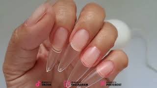 How to Apply Clear Fake Nail Tips, Press on, False Nails - What is the Best Nail Glue for Fake Nails screenshot 5