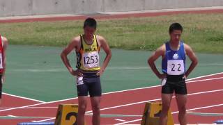 20170519群馬県高校総体陸上男子100m予選8組