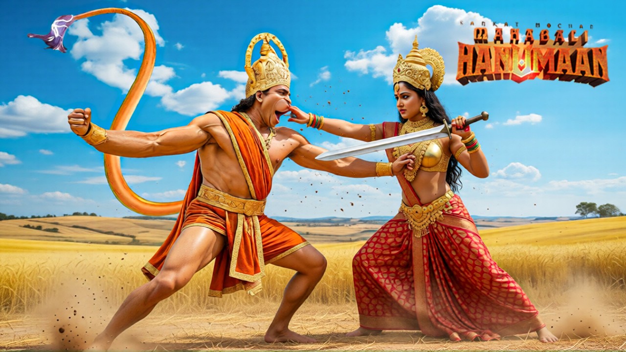 जानिए माँ दुर्गा ने अपनी तलवार से क्यों चीर दी थी हनुमान जी की छाती | महाबली हनुमान | Full Episode