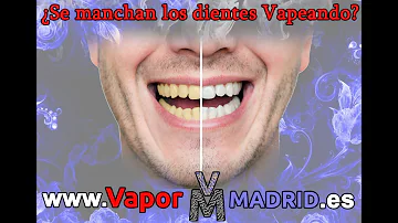 ¿Se amarillean los dientes con el vapeo?