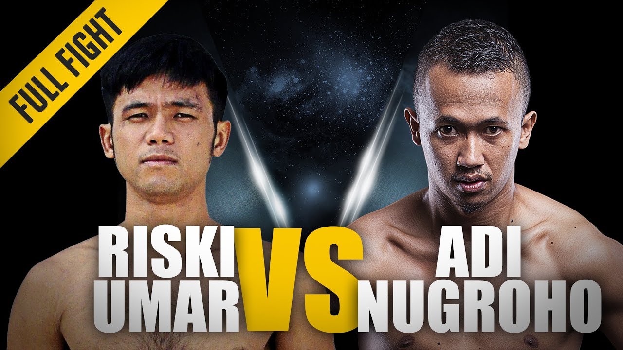 ОДИН: Полный бой | Риски Умар против Ади Нугрохо | Риски побеждает ударами | Сентябрь 2017