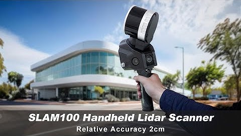 SLAM100 LiDAR Scanner: Precision 3D Mapping with Real-Time Color Point Clouds