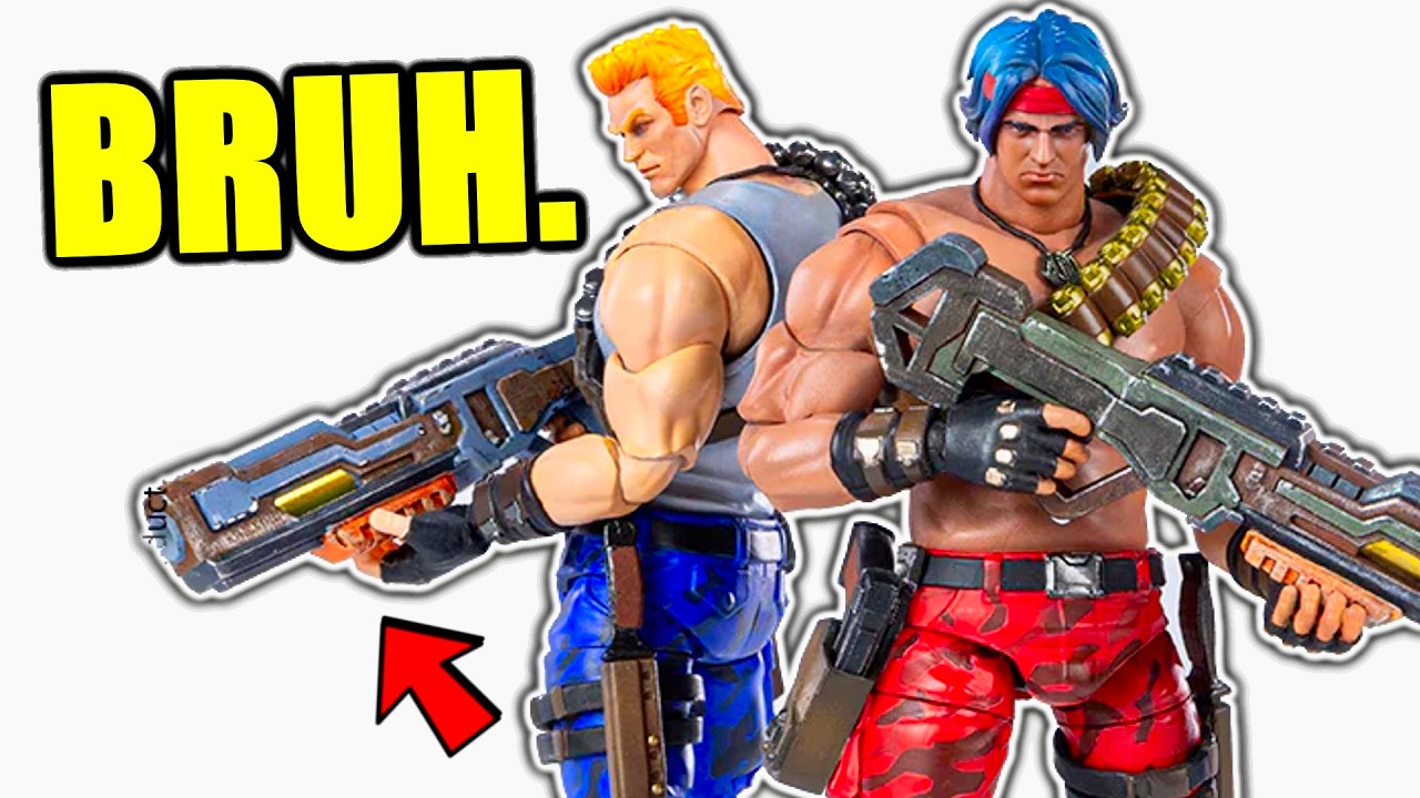 Наконец-то у нас появились фигурки по игре Contra...