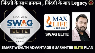 Max Life Smart Wealth Advantage Guarantee Elite Plan Max Life Swag Elite Swag Elite Elite Plan