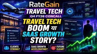 RateGain Travel Tech Q4 FY26 Concall 🔥 Travel Tech Boom or SaaS Growth Story? | Full Hindi Analysis