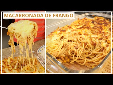 Vídeo: O Que Cozinhar Para O Espaguete Com Frango, Queijo, Creme De Leite E Cogumelos
