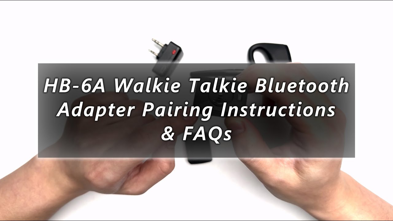 Walkie Talkie Bluetooth Adapter (Kenwood K1 Connector) | Herda Radio