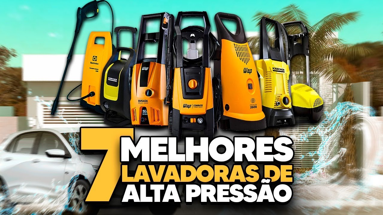 Qual é a MELHOR LAVADORA DE ALTA PRESSÃO Custo Benefício? Lava Jatos Alta Pressão Residencial e Pro!