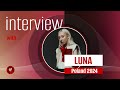 Capture de la vidéo Interview • Luna (🇵🇱 Poland Eurovision 2024)