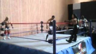 Abyss & Aj Styles VS Jeff Hardy & Hulk Hogan