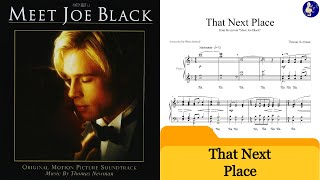 MEET JOE BLACK - That Next Place - Thomas Newman (Piano Solo)