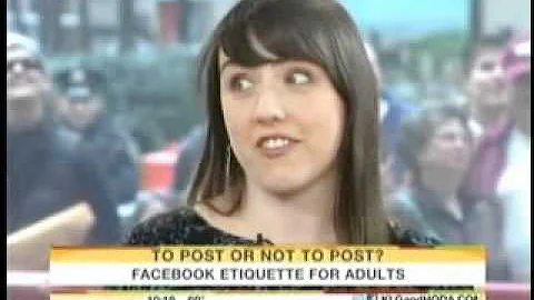LHJ Amanda Wolfe Facebook Etiquette on NBC Today 4...