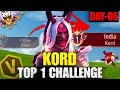 Ep-6 | Pushing For Top 1 India 🇮🇳 Title In ( KORD )