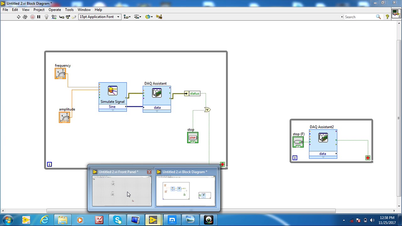 DEVELOPING A SIGNAL GENERATOR USING DAQ CARD - YouTube