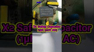 About x2 Safety Capacitor⚡Must watch. #electronic #electrical #components #knowledge #learning #diy