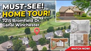 Tour This Beautiful Canal Winchester Home on the Golf Course!