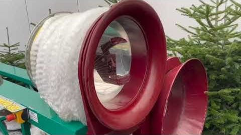 Netzboy Kerstboom inpak machine