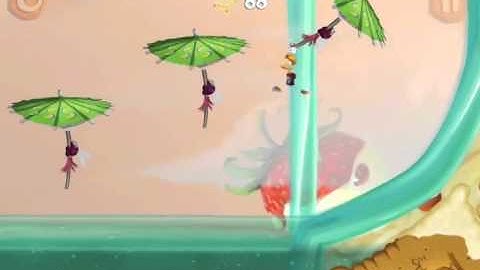 Rayman Fiesta Run ios iphone gameplay