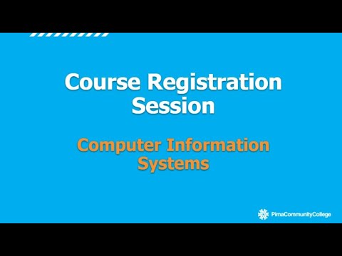 Course Registration: Computer Information Systems