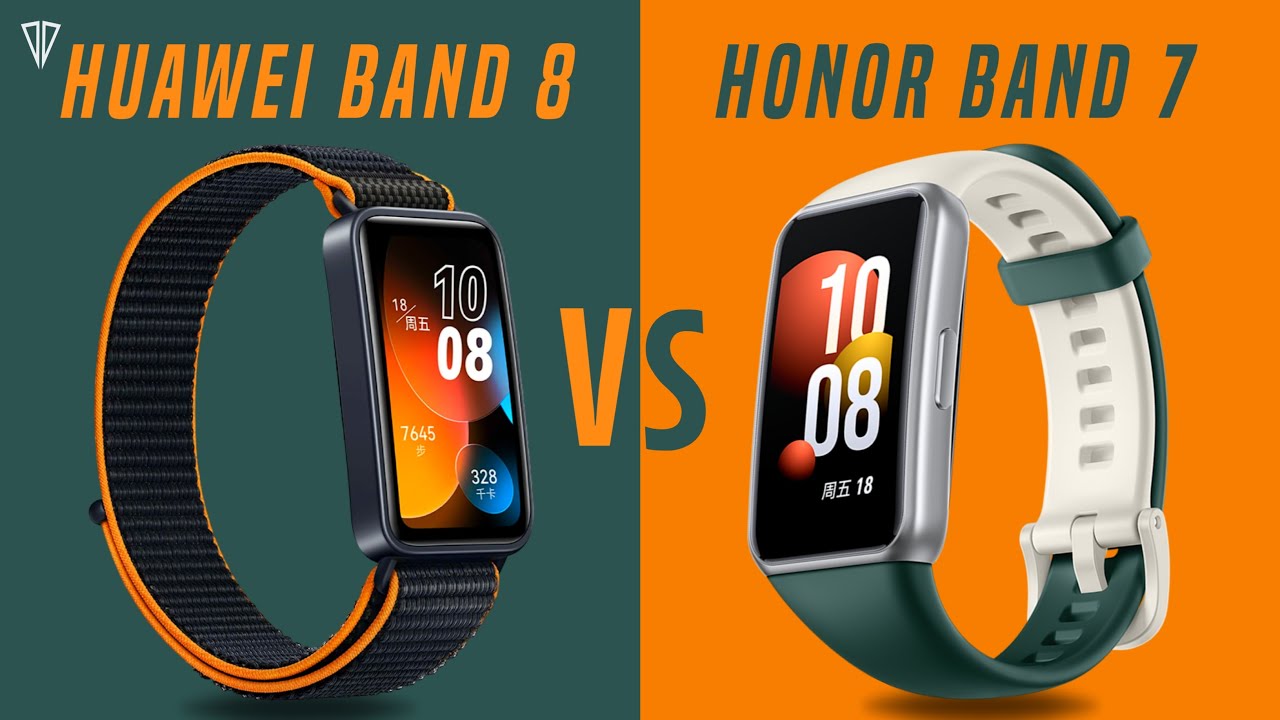 Honor Band 7 vs Huawei Band 8: What is the difference?