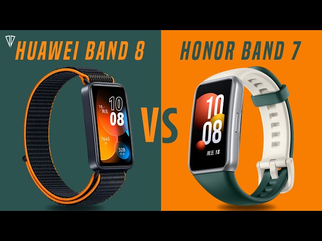 Huawei Band 8 VS Honor Band 7 