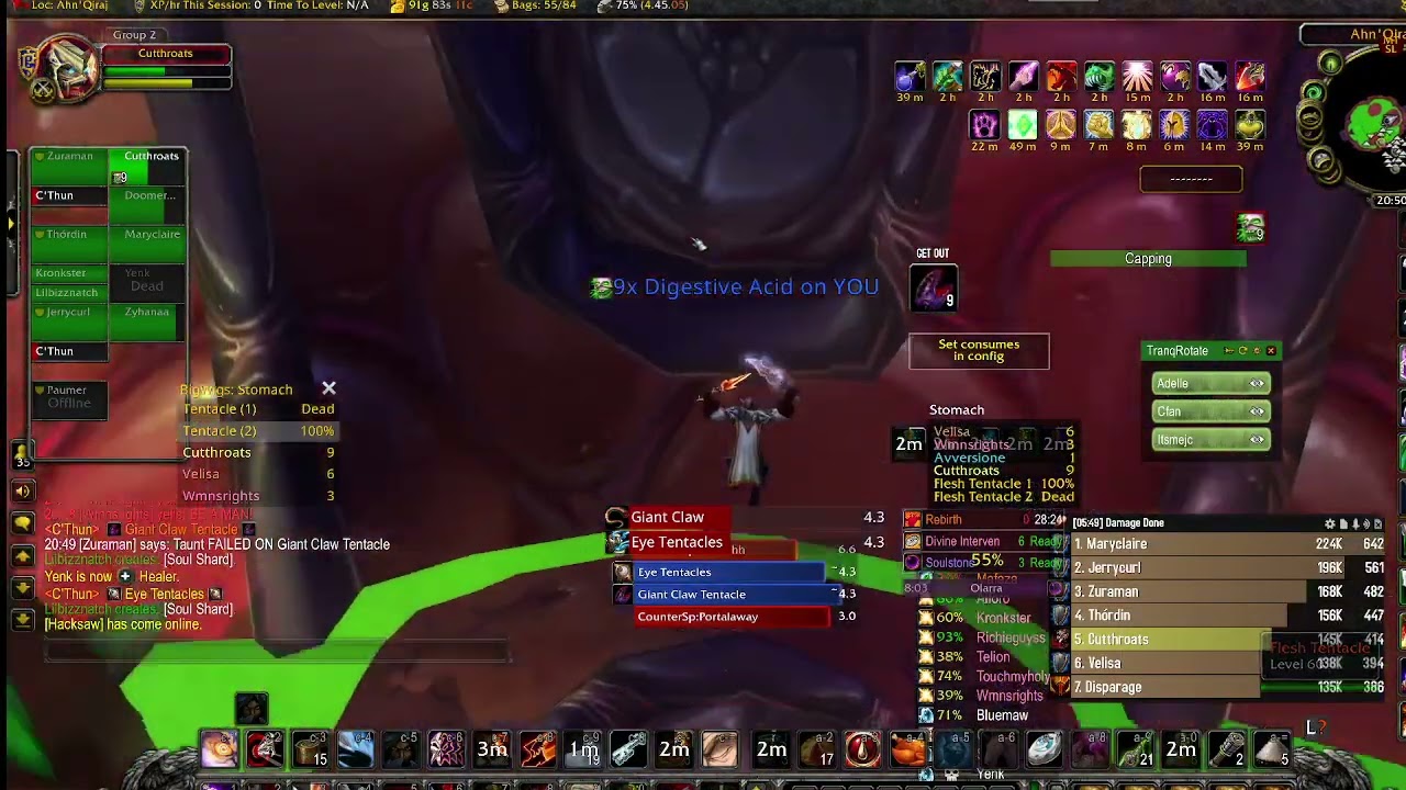 CLASSIC WOW COMBAT SWORDS ROGUE, AQ 40 AETHEREAL!!! | 