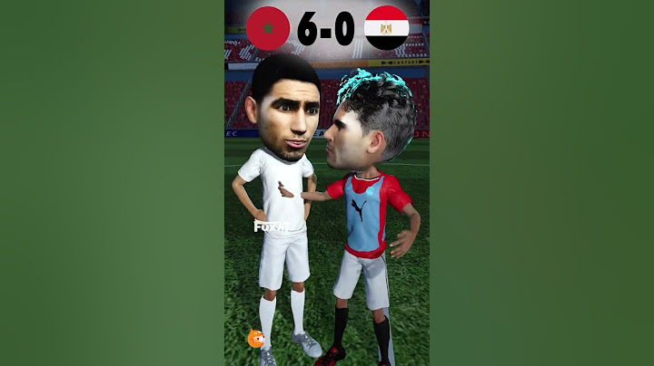 علقة موت🔥ملخص مباراة مصر و المغرب 0-6 #shorts