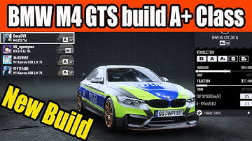BMW M4 GTS build A+ Class in NFS Unbound - New Build