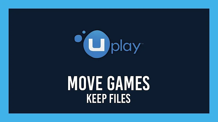 How To move UPlay games | No downloads | Between PC/Disks - 天天要聞