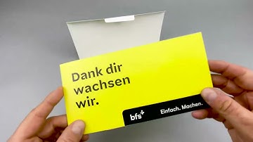 Effektix-Popupfaltkarte Hoch