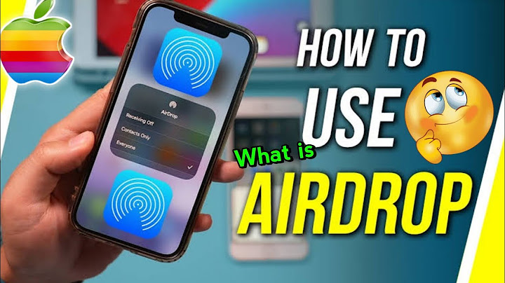 What is airdrop in apple device | How it works