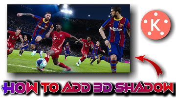 How To Add 3D Shadow Effect In Videos From Kinemaster || Kinemaster 3d Shadow Effect Tutorial 😯😯